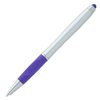 View Image 2 of 4 of Lory Stylus Twist Pen - Silver - 24 hr