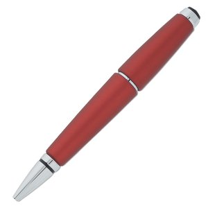 Additional Image 3 - a red pen with silver cap
