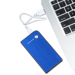 Additional Image 2 - a blue rectangular object on a white surface
