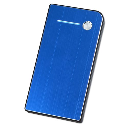 Additional Image 1 - a blue rectangular object with a white circle