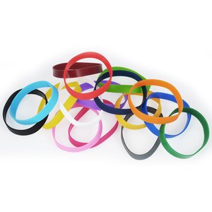 Additional Image 3 - a group of colorful rubber bands