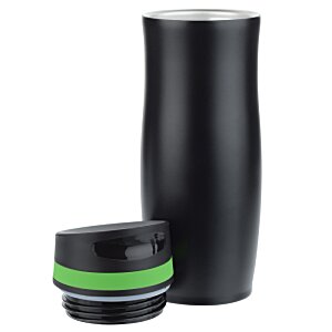 Additional Image 1 - a black and green vase