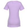 View Image 2 of 3 of Next Level Ideal V-Neck T-Shirt - Ladies' - Embroidered