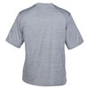 a grey shirt with a white background