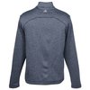 View Image 2 of 3 of adidas 1/4-Zip Heather 3-Stripes Pullover - Men's - Screen