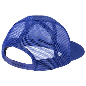 Additional Image 1 - a blue hat with a mesh cap