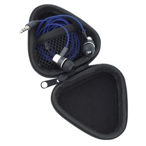 Additional Image 3 - a black case with a blue earbuds inside
