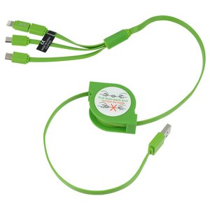 Additional Image 3 - a green and white cable