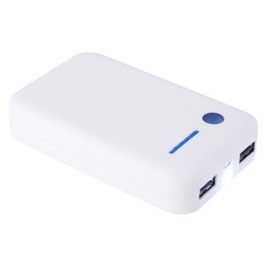Additional Image 1 - a white rectangular object with two ports