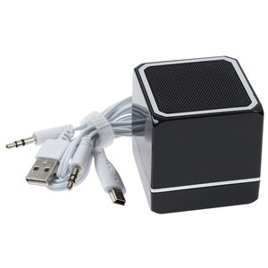 Additional Image 1 - a black box with a white strip next to a black object