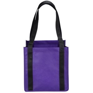 Additional Image 1 - a purple bag with black straps