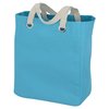 Additional Image 2 - a blue bag with white handles