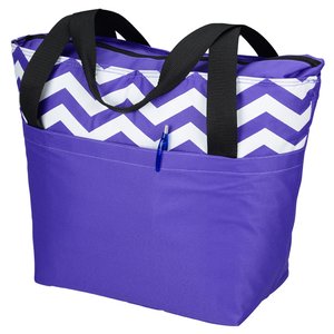 Additional Image 3 - a purple and white bag