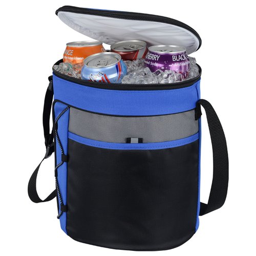 Additional Image 3 - a blue and black cooler bag