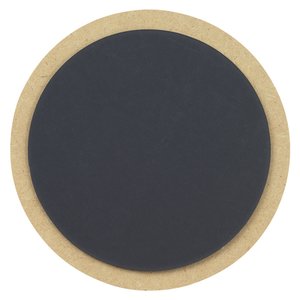 Additional Image 1 - a black circle with a tan border