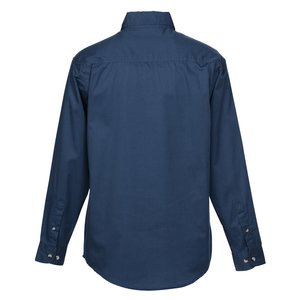 Additional Image 2 - a blue shirt with a long sleeve