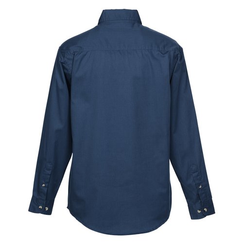 Additional Image 2 - a blue shirt with a long sleeve