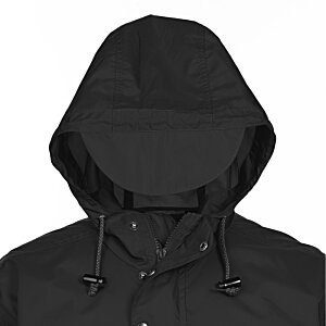 Additional Image 2 - a black jacket with a hood