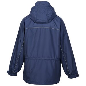 Additional Image 1 - a blue jacket with a hood