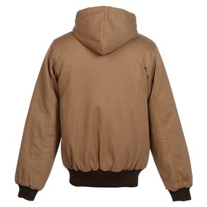 Additional Image 1 - a brown jacket with a hood