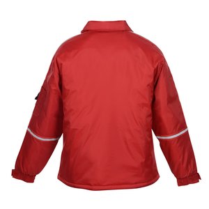 Additional Image 1 - a red jacket with white piping