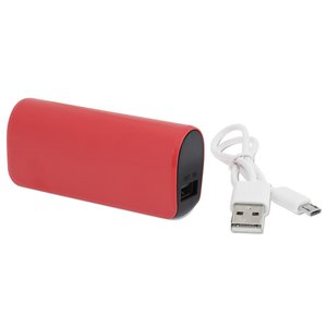 Additional Image 1 - a red cylindrical object with a white cord