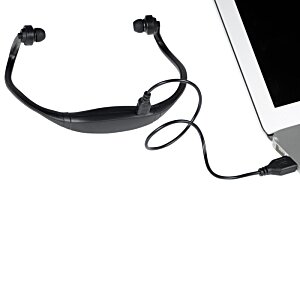 Additional Image 2 - a headset next to a laptop