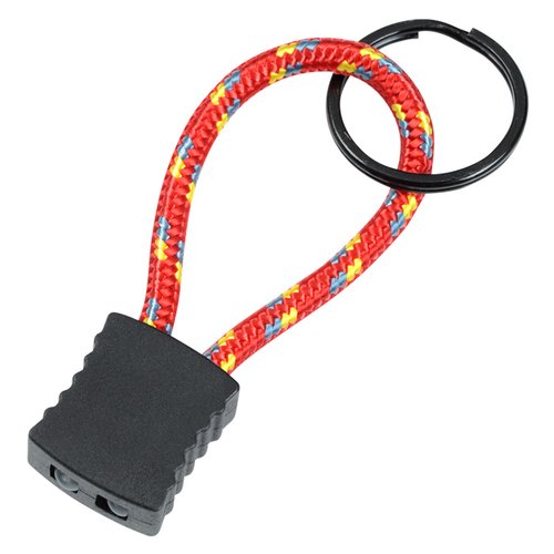 Additional Image 1 - a black and red strap with a black end