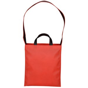 Additional Image 1 - a red bag with black handles