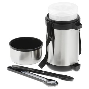 Additional Image 2 - a stainless steel container and a tweezers