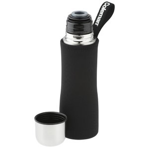 Additional Image 2 - a black and silver thermos
