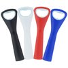 a group of multi colored bottle openers