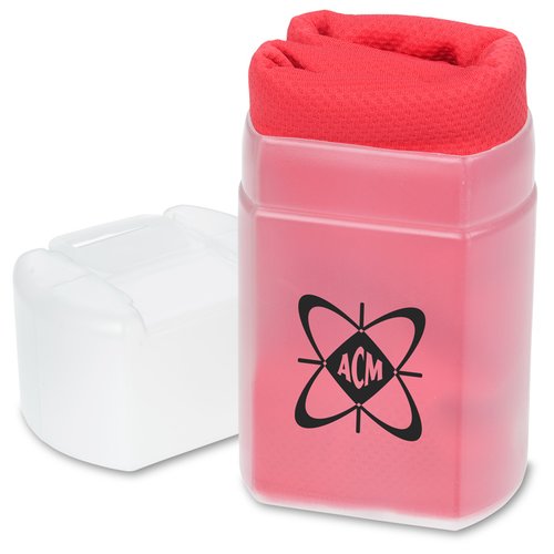 Additional Image 1 - a pink container with a red cap