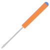 a close-up of a screwdriver