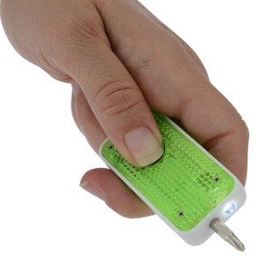 Additional Image 5 - a hand holding a green device