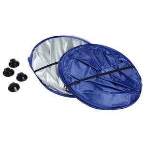 Additional Image 2 - a blue and white round object