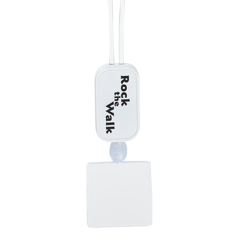 Additional Image 1 - a white square object with black text