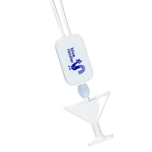 Additional Image 2 - a white object with a blue logo