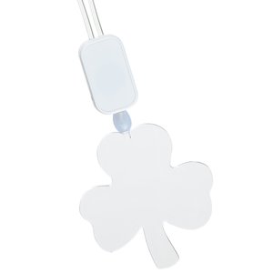 Additional Image 2 - a white clover shaped object