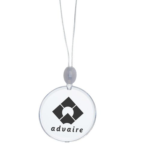 Additional Image 3 - a white circle with black logo on it