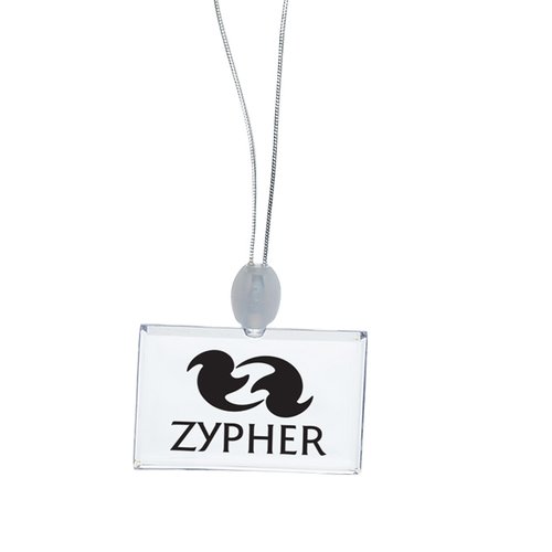 Additional Image 2 - a white tag with black text