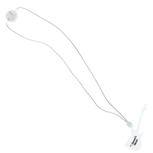 Additional Image 2 - a white cord with a black object on it