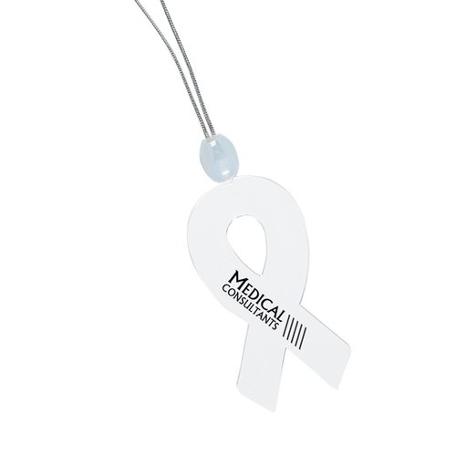 Additional Image 3 - a white ribbon on a string
