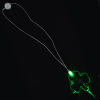 a green light in the sky