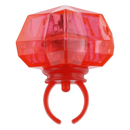 Additional Image 2 - a red plastic ring with a white background