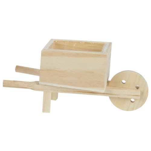 Additional Image 1 - a wooden cart with wheels