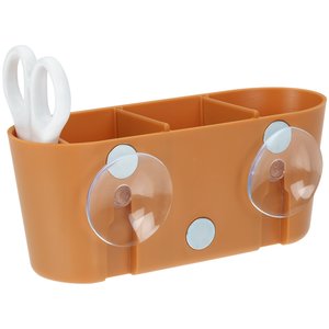 Additional Image 3 - a brown container with white handles