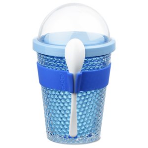 Additional Image 2 - a blue cup with a spoon