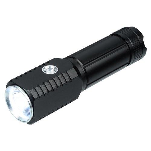 Additional Image 3 - a black flashlight with a white light