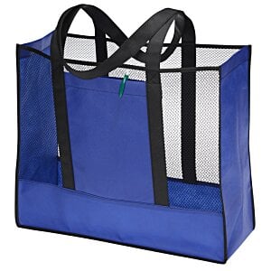 Additional Image 1 - a blue bag with black straps
